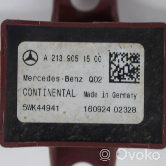 Mercedes-Benz E W213 Turvatyynyn törmäysanturi A2139051500