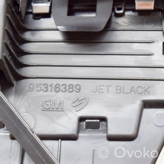 Opel Mokka X Garniture, panneau de grille d'aération 95316391