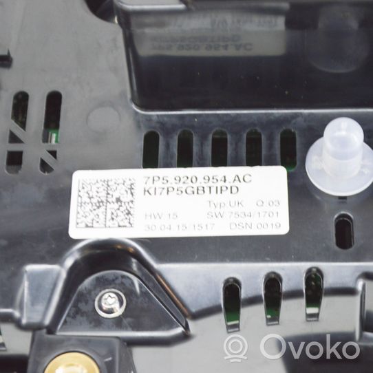 Porsche Cayenne (92A) Compteur de vitesse tableau de bord A2C96940300