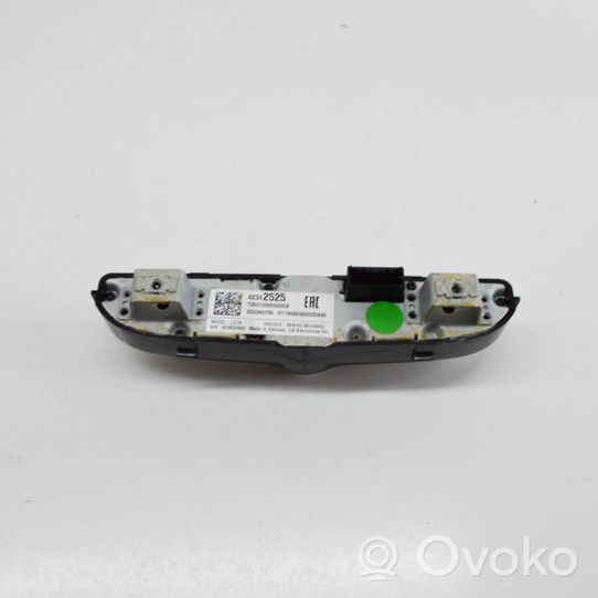 Opel Astra K Äänenvoimakkuuden ohjauskytkin 42342525