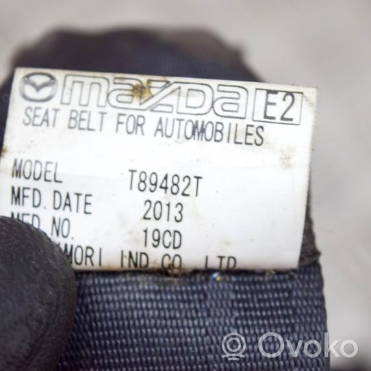 Mazda 6 Ceinture de sécurité arrière T89482T