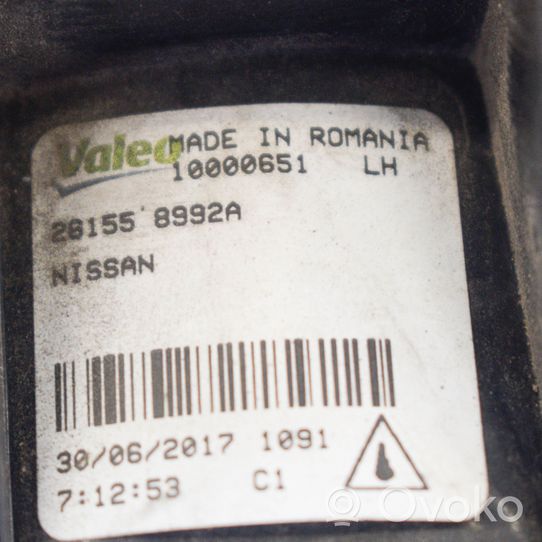 Nissan Juke I F15 Światło przeciwmgłowe przednie 10000651