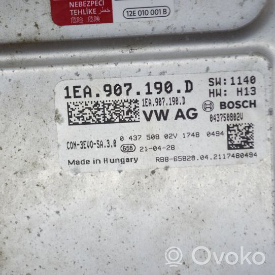 Volkswagen ID.4 Convertitore di tensione inverter 1EA907190D