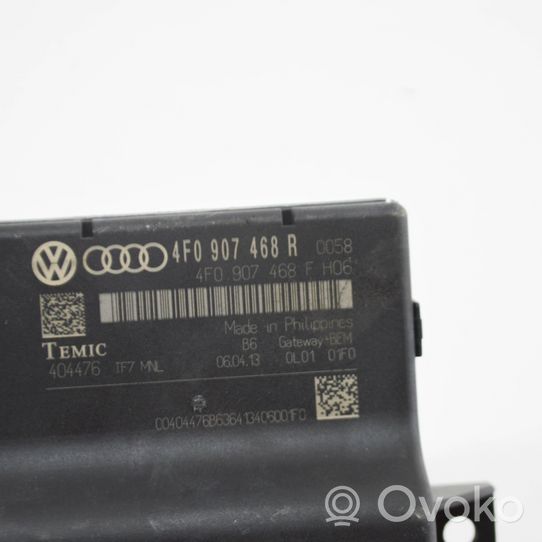 Audi Q7 4L Moduł sterowania Gateway 4F0907468R