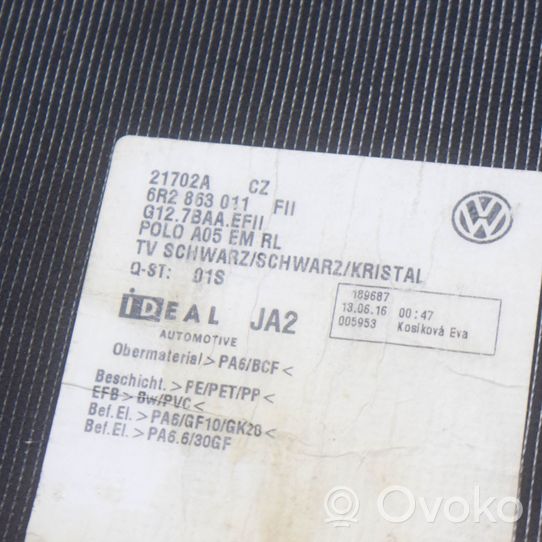 Volkswagen Polo V 6R Auton lattiamattosarja 6R2863011