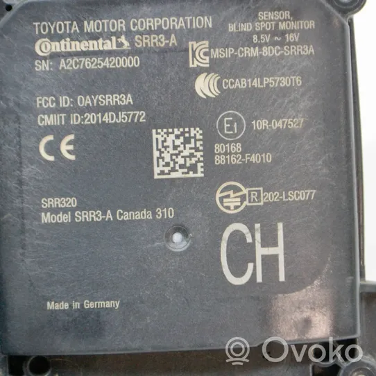 Toyota C-HR Capteur radar d'angle mort 88162F4010