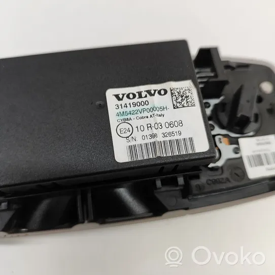 Volvo XC60 Etuistuimen valo 39826648