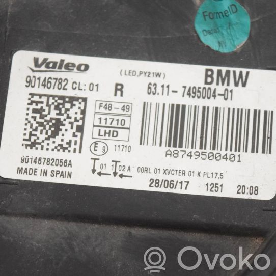 90146782 BMW X1 F48 F49 Headlight/headlamp, 735.00 € | RRR 