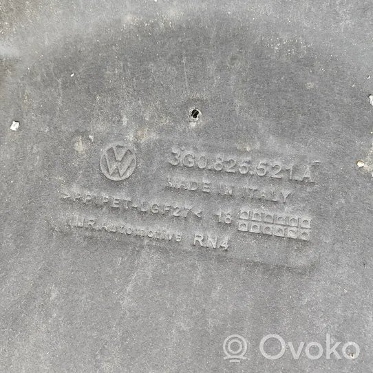 Volkswagen Golf VIII Element schowka koła zapasowego 3G0825521A