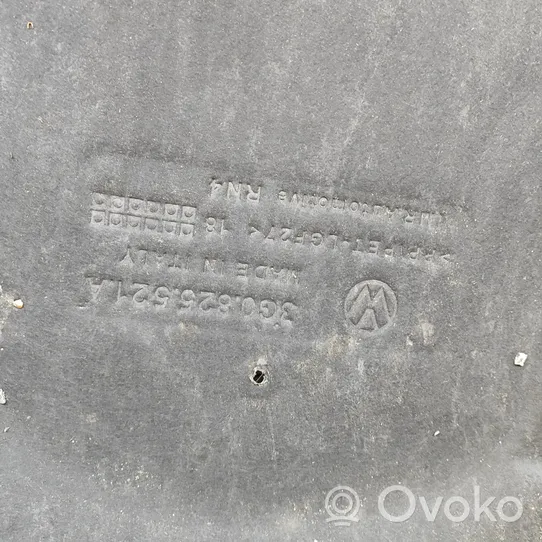 Volkswagen Golf VIII Element schowka koła zapasowego 3G0825521A