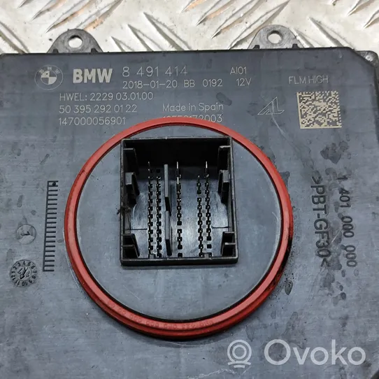 BMW 5 G30 G31 Module de ballast de phare Xenon 8491414