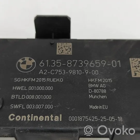 BMW 2 F45 Sterownik / Moduł elektrycznej klapy tylnej / bagażnika 8739659