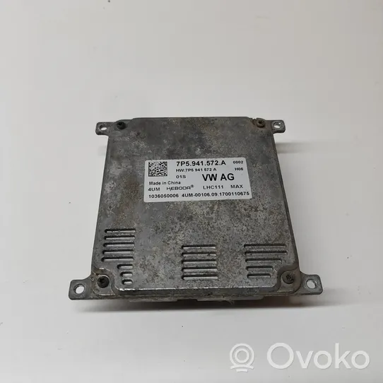 Volkswagen Golf VII Modulo di controllo ballast LED 7P5941572A