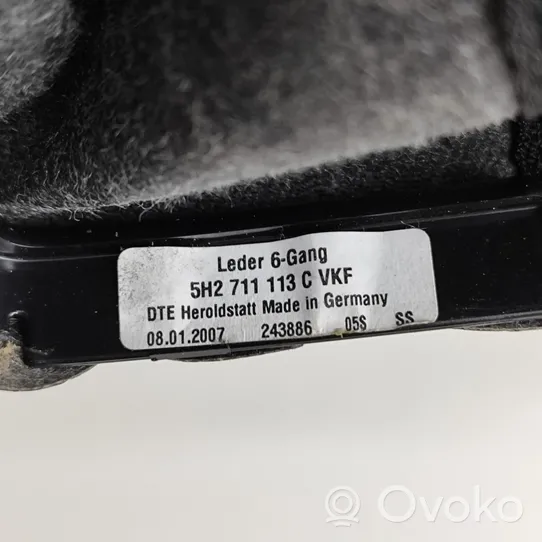 Volkswagen Golf VIII Gear lever shifter trim leather/knob 5H2711113C