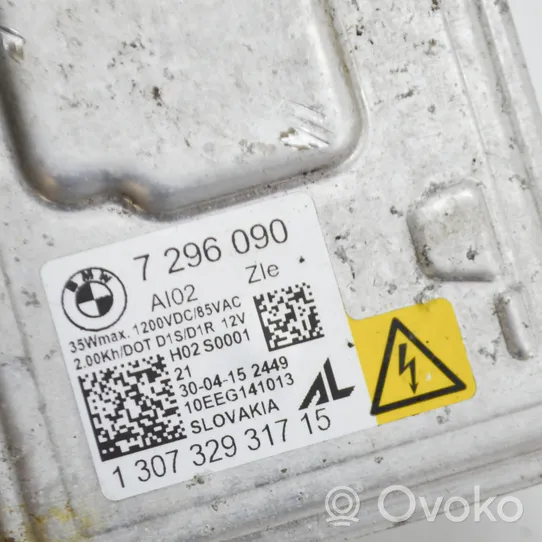 BMW 4 F32 F33 Moduł poziomowanie świateł Xenon 7296090