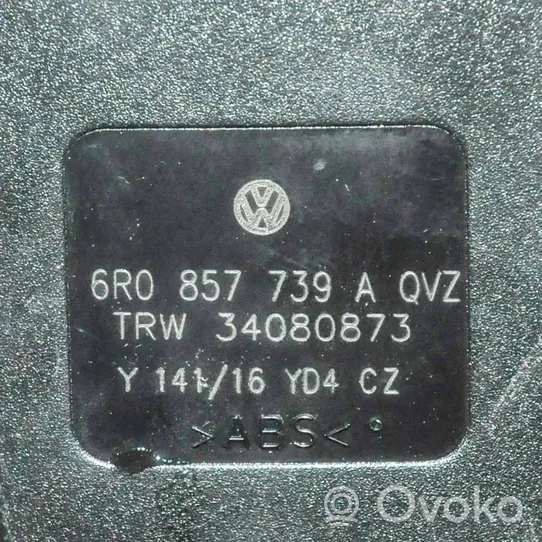 Volkswagen Polo V 6R Sagtis diržo vidurinė (gale) 6R0857739A