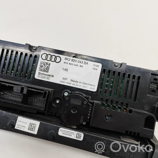Audi Q5 SQ5 Interrupteur ventilateur 8K2820043BA