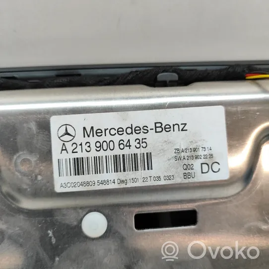 Mercedes-Benz E W213 Tachimetro (quadro strumenti) A2139006435