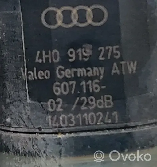 Audi A6 C7 Capteur de stationnement PDC 4H0919275