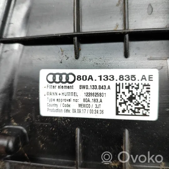 Audi Q5 SQ5 Oro filtro dėžė 80A133835AE