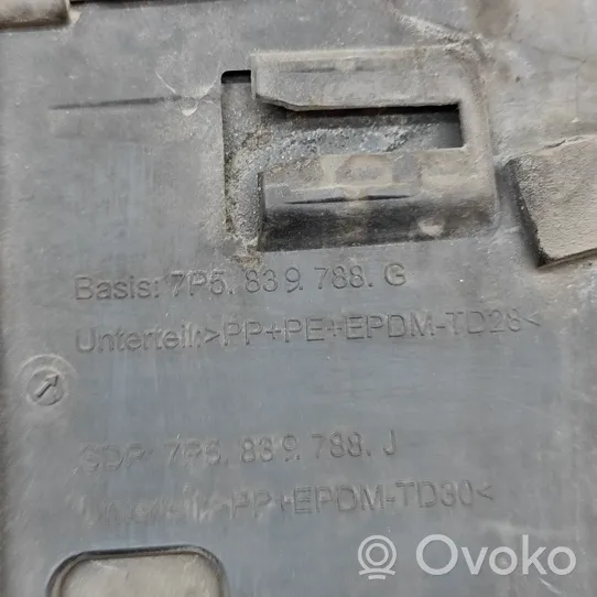 Porsche Cayenne (92A) Takaoven lista (muoto) 7P5839788G