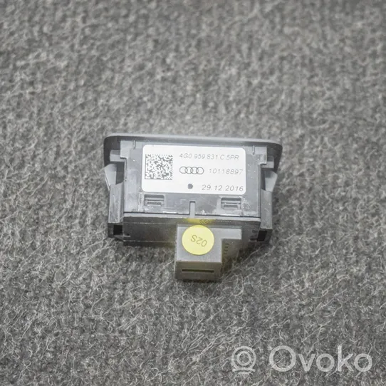 Audi A5 Bouton interrupteur ouverture du coffre 4G0959831C