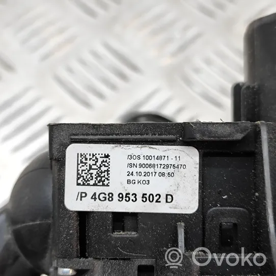 Audi A6 C7 Manetka / Przełącznik kierunkowskazów wycieraczek 4G8953502D