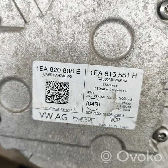 Volkswagen ID.4 Compressore aria condizionata (A/C) (pompa) 1EA820808E