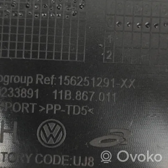 Volkswagen ID.4 Rivestimento del pannello della portiera anteriore 11B867010