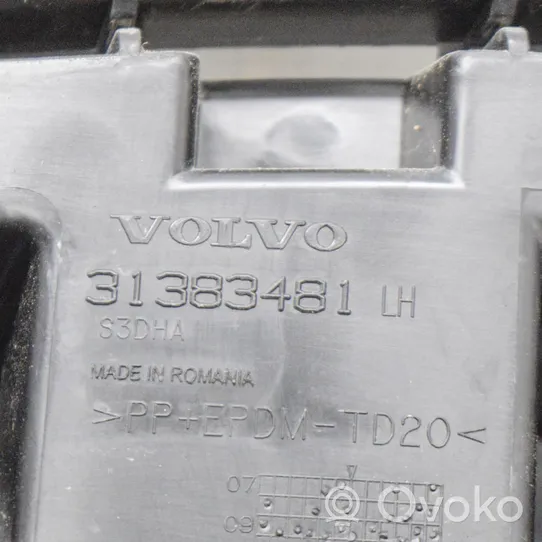 Volvo XC60 Mocowanie narożnika zderzaka tylnego 31383481