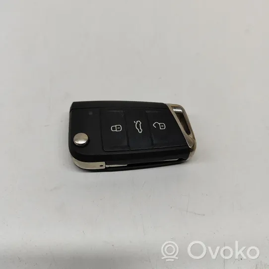 Volkswagen Golf VII Ignition key/card 5G0959752AD