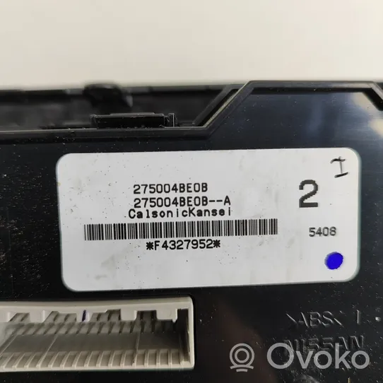 Nissan Qashqai Sisätuulettimen ohjauskytkin 275004BE0B