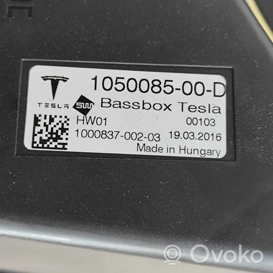 Tesla Model X Subwoofer altoparlante 105008500D
