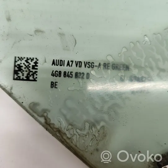 Audi A7 S7 4G Szyba drzwi przednich 4G8845022D