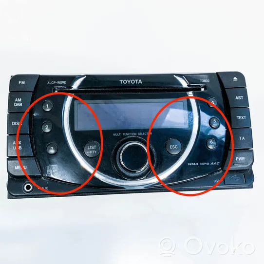 Toyota Hilux (AN10, AN20, AN30) Unità principale autoradio/CD/DVD/GPS DEHM8247ZT