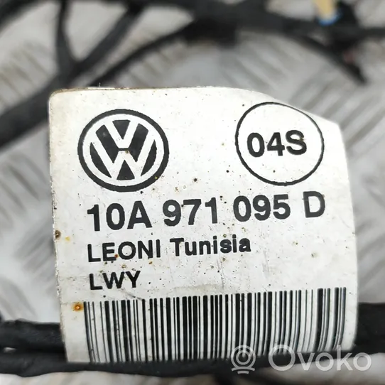 Volkswagen ID.3 Wiązka przewodów czujnika parkowania PDC 10A971095D