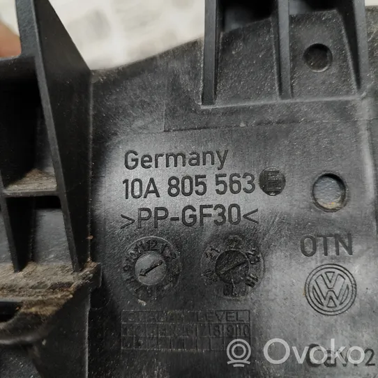 Volkswagen ID.3 Staffa del pannello di supporto del radiatore parte superiore 10A805563E