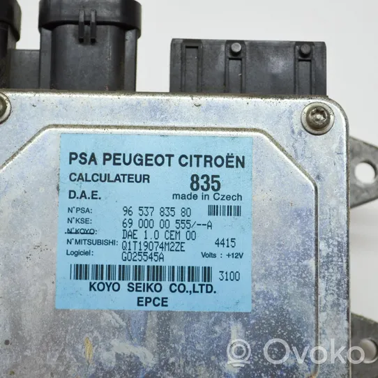 Citroen C3 Steering rack control module 9653783580