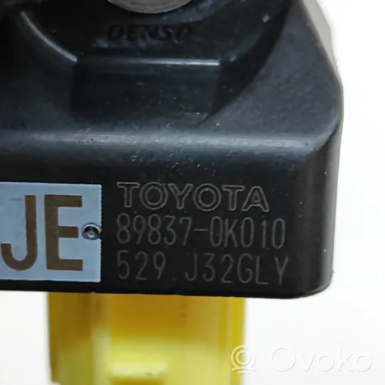 Toyota Hilux (AN120, AN130) Capteur de collision / impact de déploiement d'airbag 898370K010
