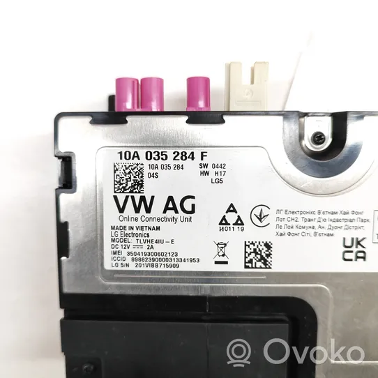 Skoda Enyaq iV Bluetooth Modul Steuergerät 10A035284F
