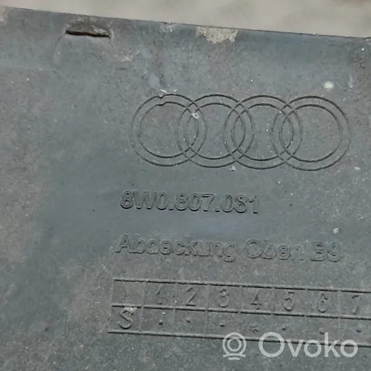 Audi A4 S4 B9 Osłona chłodnicy 8W0807081