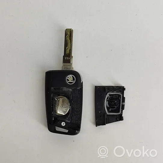 Skoda Octavia Mk3 (5E) Klucz / Karta zapłonu 5E0959752A