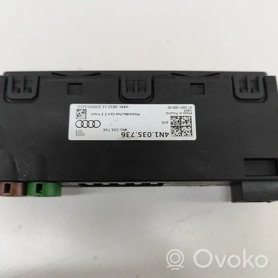 Audi E-tron GT USB-pistokeliitin 4N1035736