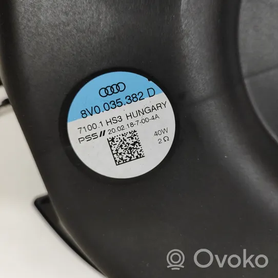 Audi A3 S3 8V Subwoofer-bassokaiutin 8V0035382D