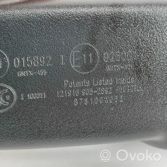 Toyota Land Cruiser (J150) Lusterko wsteczne 878100W062