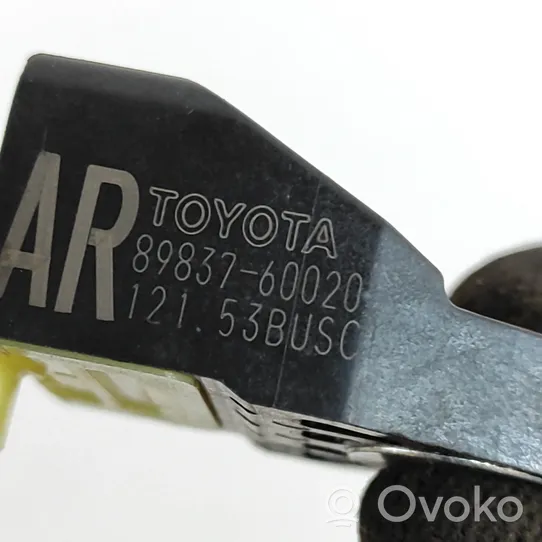 Toyota Land Cruiser (J150) Capteur de collision / impact de déploiement d'airbag 8983760020
