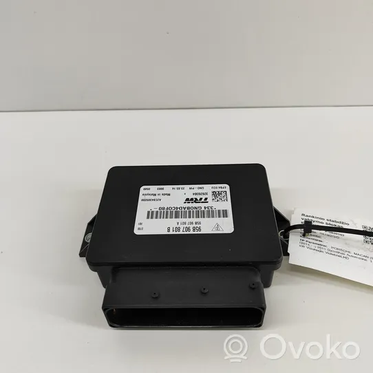 Porsche Macan Rear brake EMF control unit/module 95B907801B