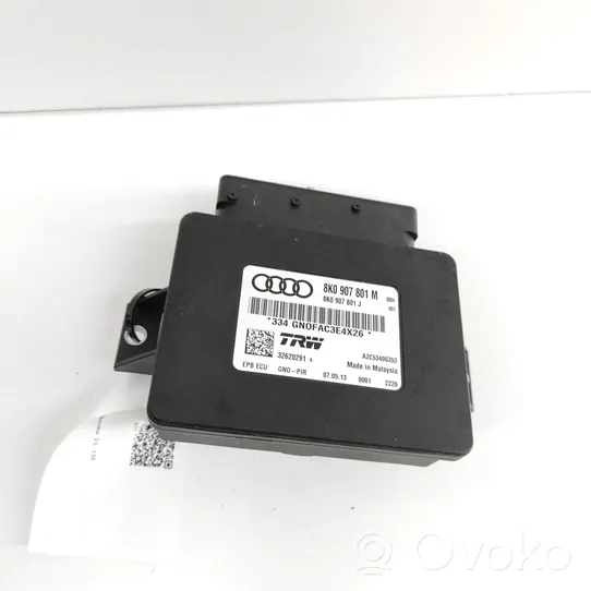 Audi Q5 SQ5 Rear brake EMF control unit/module 8K0907801M