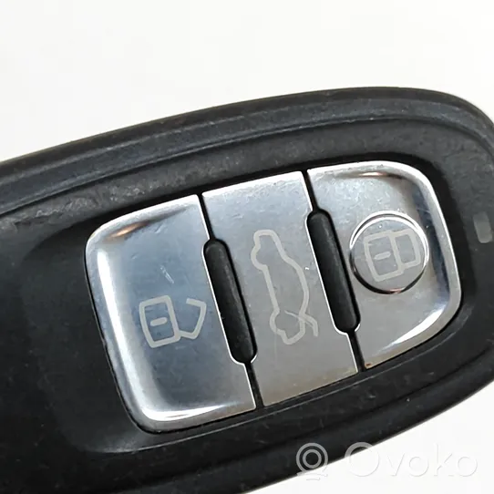 Audi Q5 SQ5 Užvedimo raktas (raktelis)/ kortelė 8K0959754H