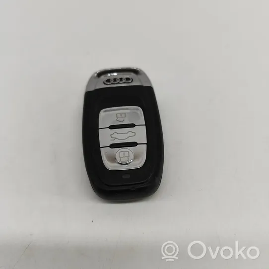 Audi Q5 SQ5 Užvedimo raktas (raktelis)/ kortelė 8K0959754H